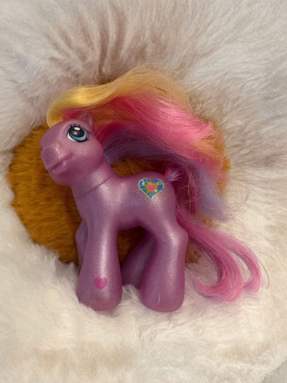 My Little Pony (MLP) Baby Pink Sunsparkle 2002 G3 Hasbro (SKU: 303TO)